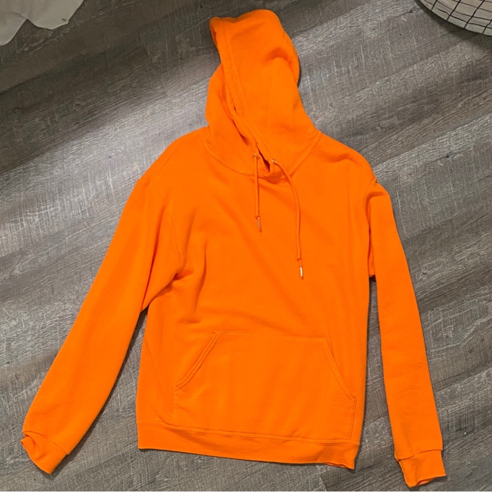 Bright Orange Hoodie